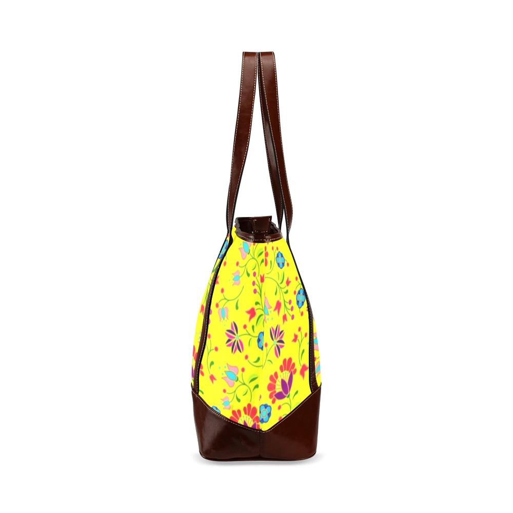 Fleur Indigine Mais Tote Handbag (Model 1642) Tote Handbags (1642) e-joyer