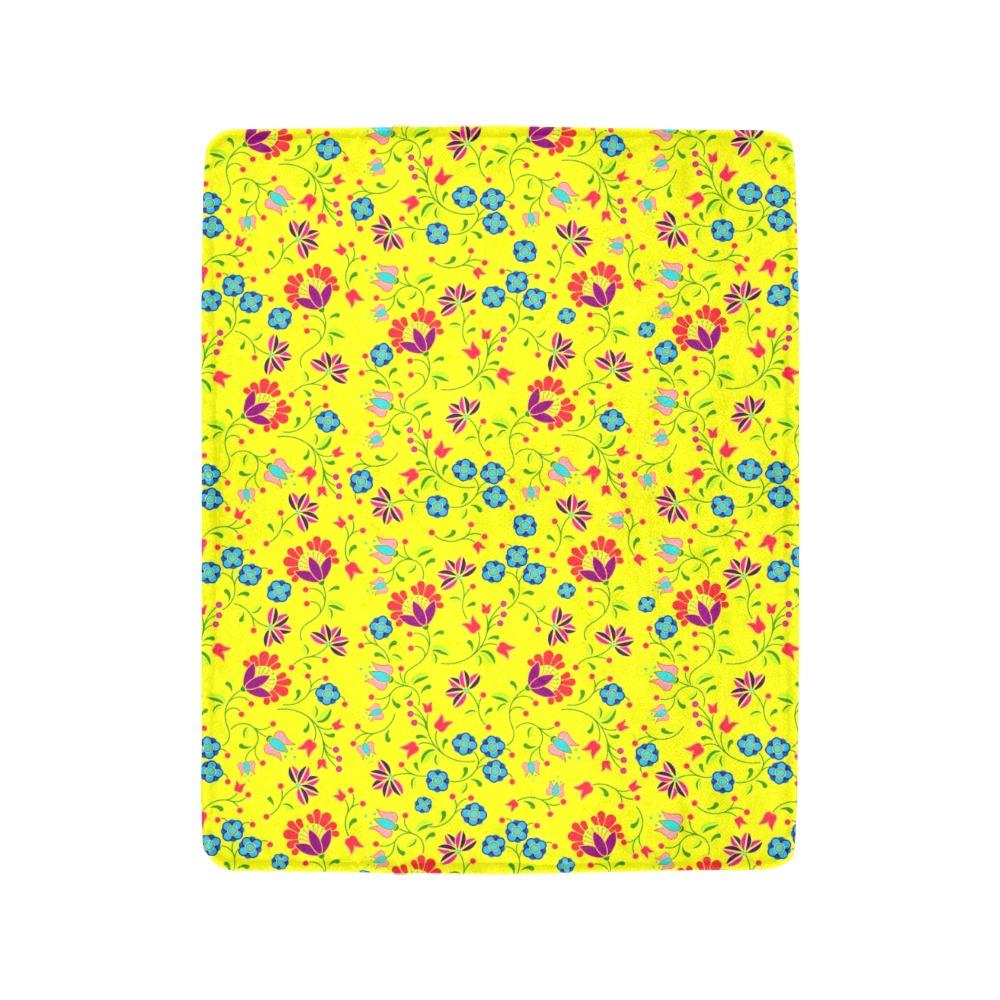 Fleur Indigine Mais Ultra-Soft Micro Fleece Blanket 40"x50" Ultra-Soft Blanket 40''x50'' e-joyer