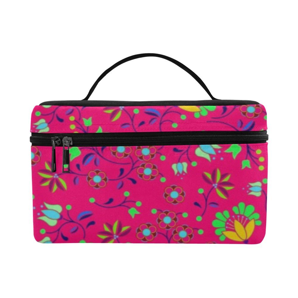 Fleur Indigine Rouge Cosmetic Bag/Large (Model 1658) bag e-joyer