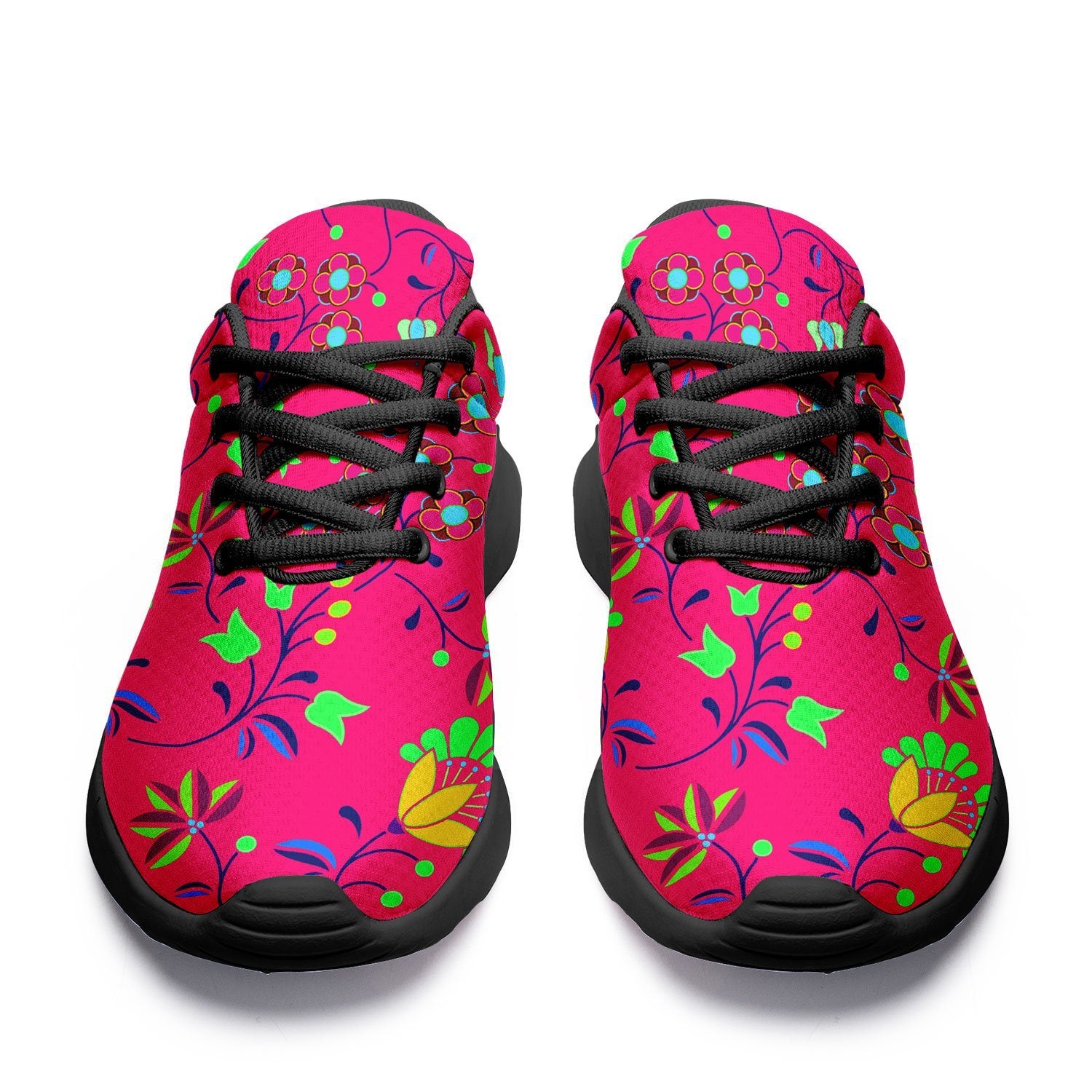 Fleur Indigine Rouge Ikkaayi Sport Sneakers ikkaayi Herman