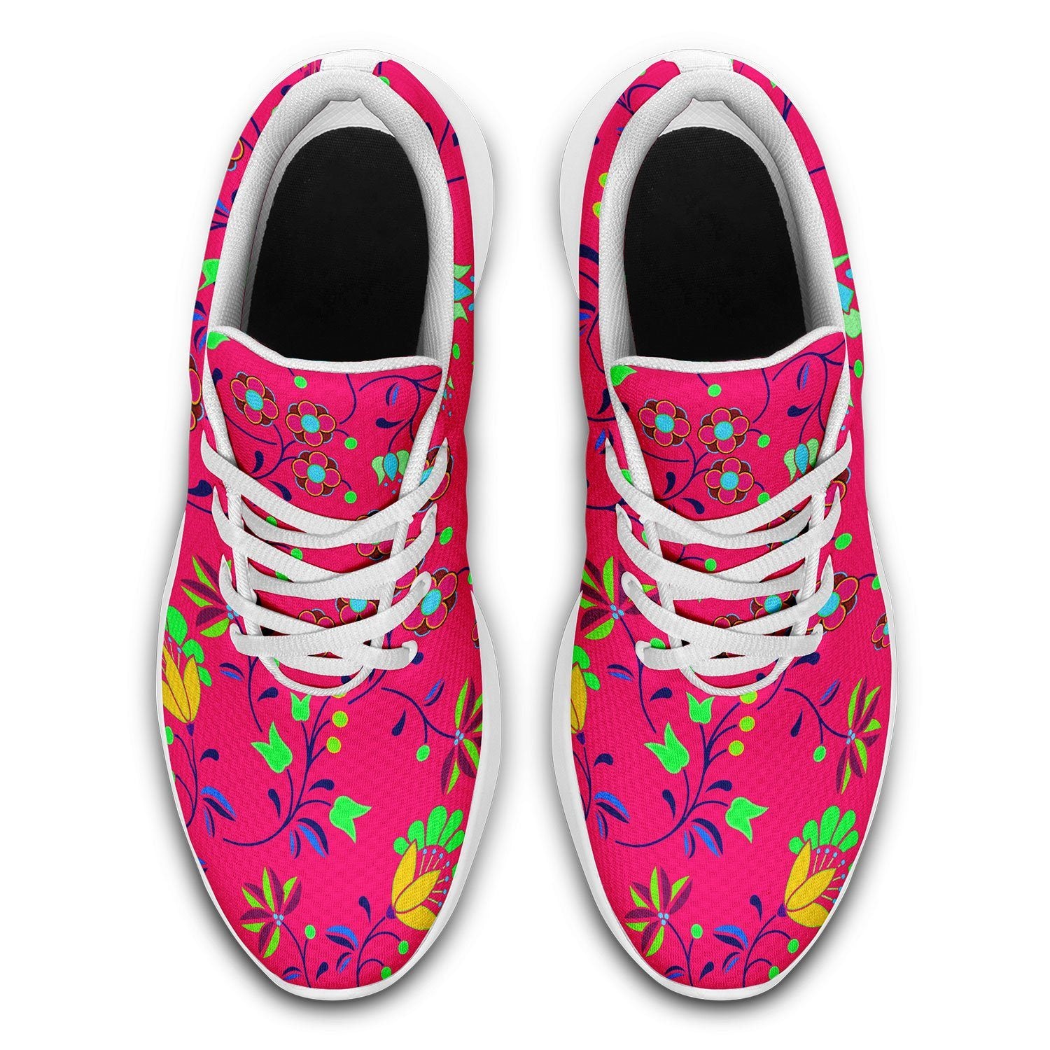 Fleur Indigine Rouge Ikkaayi Sport Sneakers ikkaayi Herman