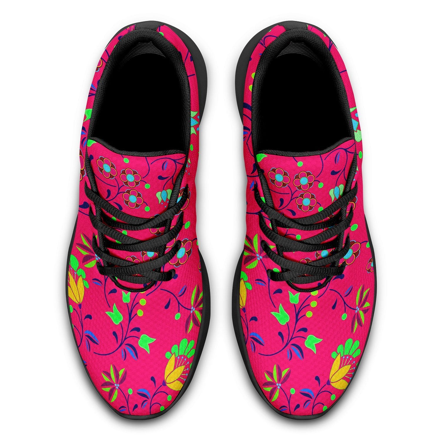 Fleur Indigine Rouge Ikkaayi Sport Sneakers ikkaayi Herman