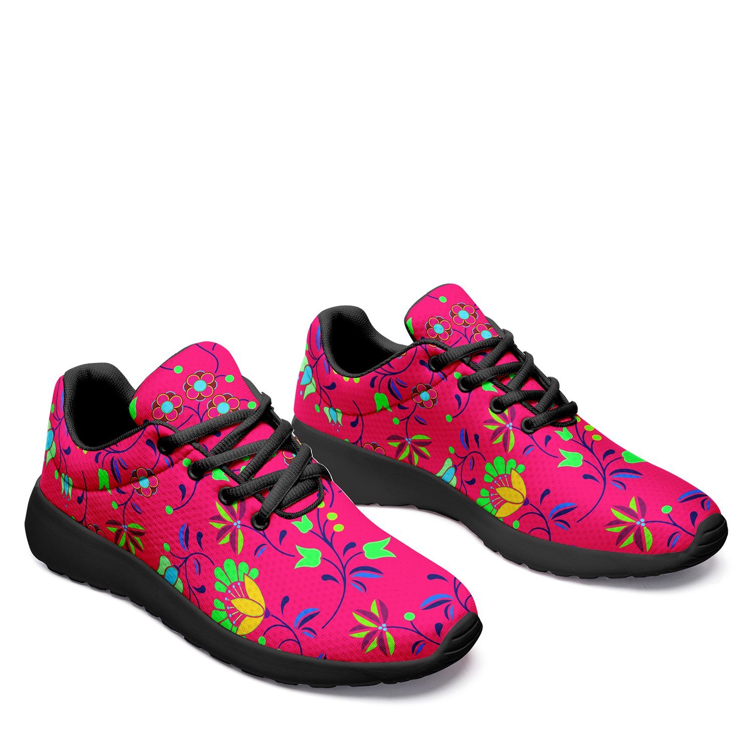 Fleur Indigine Rouge Ikkaayi Sport Sneakers ikkaayi Herman