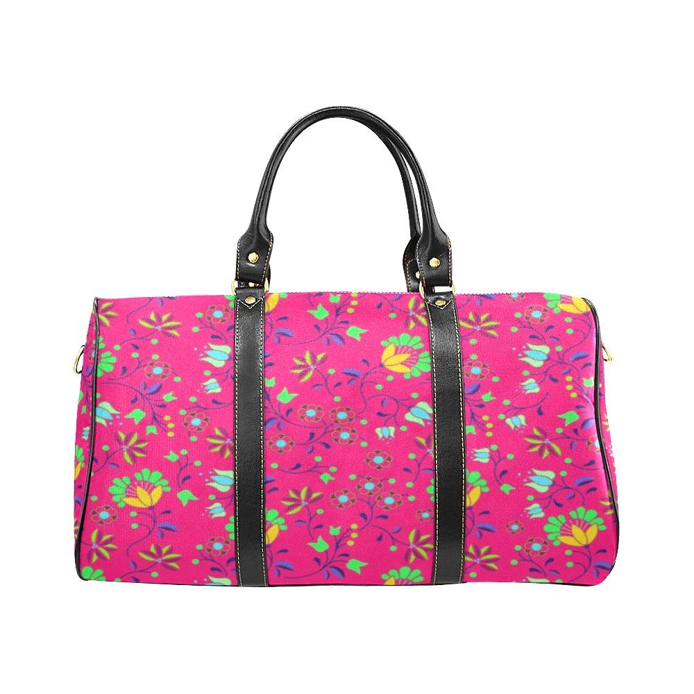 Fleur Indigine Rouge New Waterproof Travel Bag/Small (Model 1639) bag e-joyer