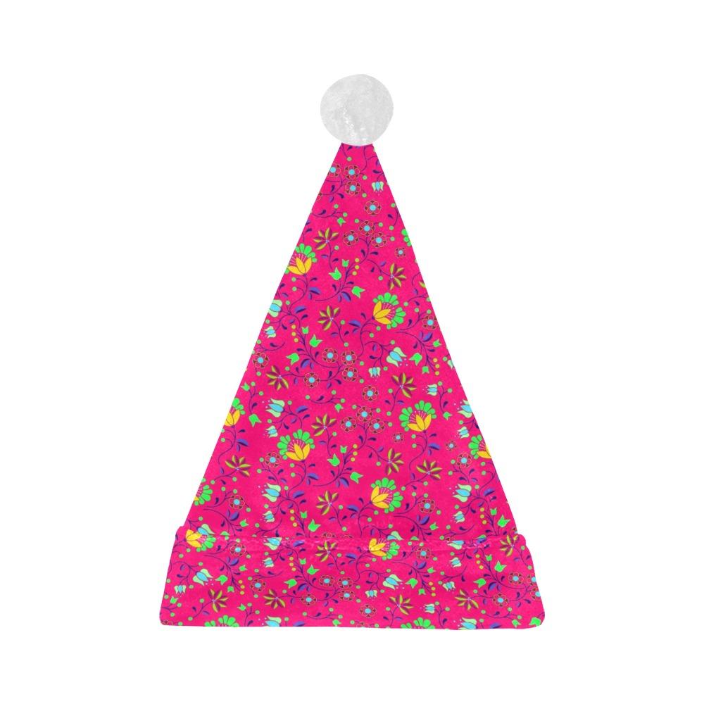 Fleur Indigine Rouge Santa Hat Santa Hat e-joyer