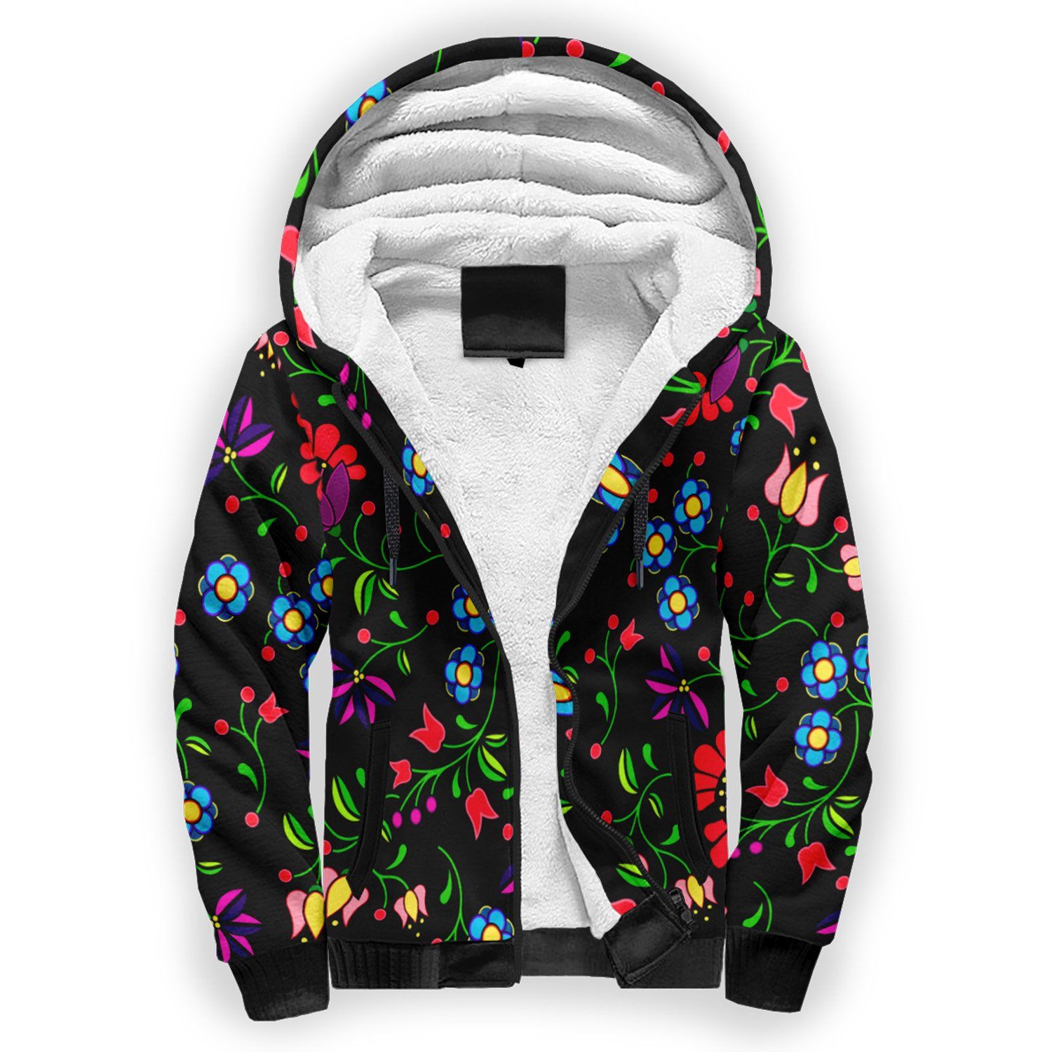Fleur Indigine Sherpa Hoodie hoodie Herman