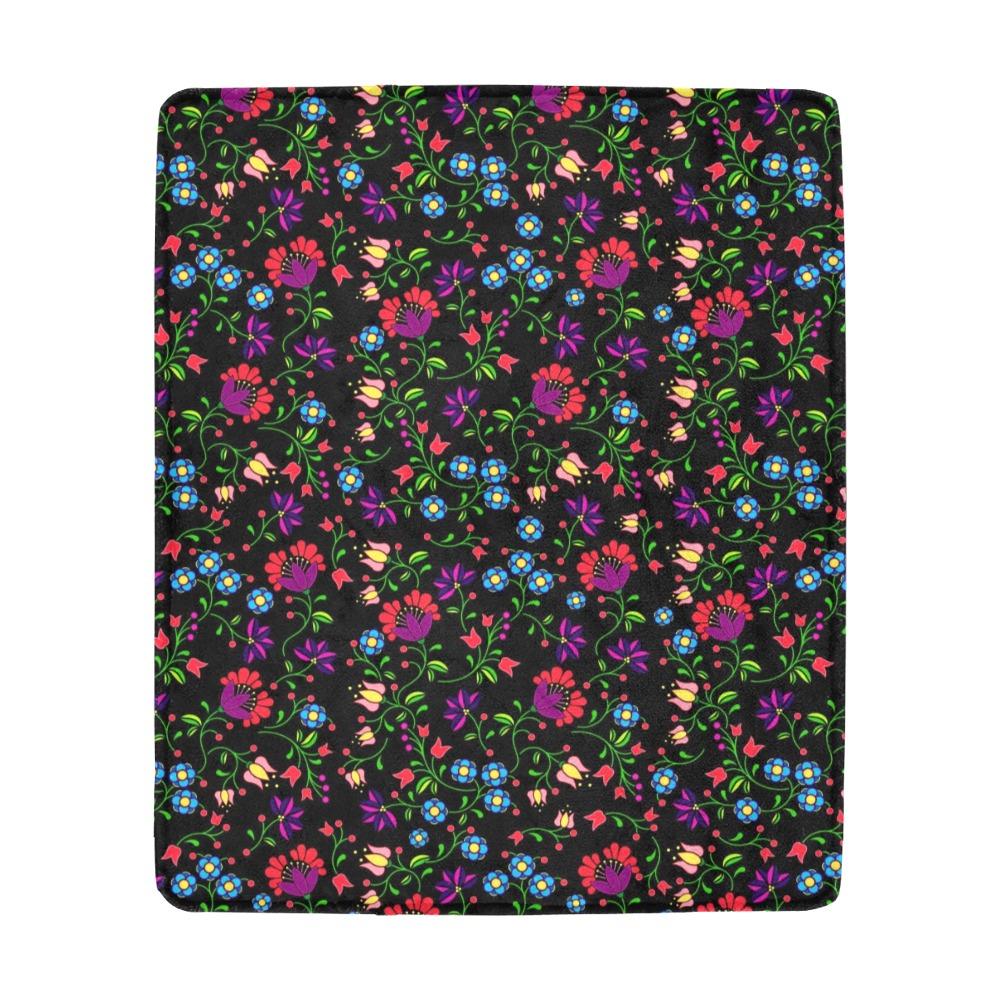 Fleur Indigine Ultra-Soft Micro Fleece Blanket 50"x60" Ultra-Soft Blanket 50''x60'' e-joyer