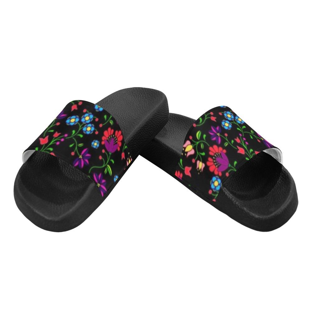 Fleur Indigine Women's Slide Sandals (Model 057) Women's Slide Sandals (057) e-joyer