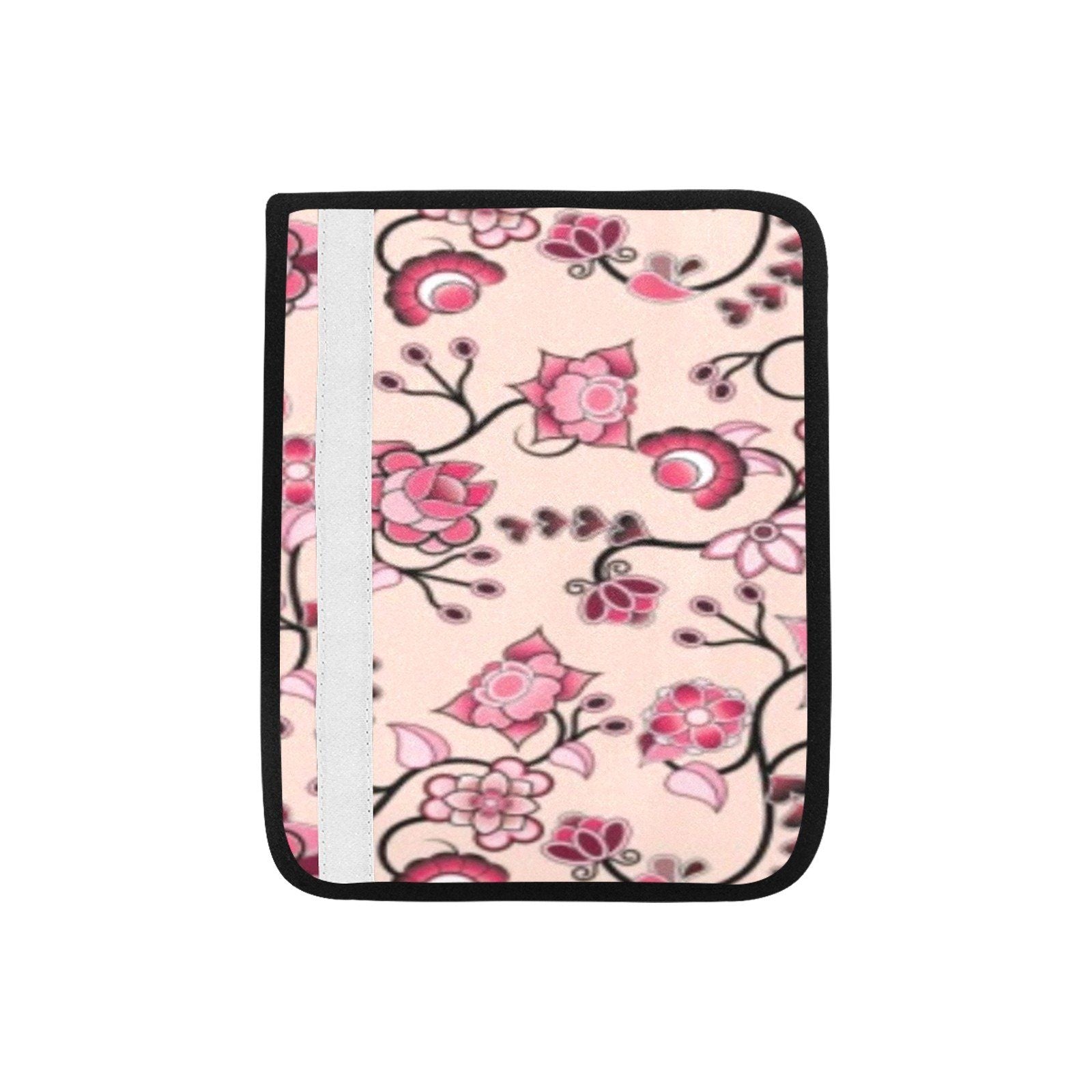 Floral Amour Car Seat Belt Cover 7''x12.6'' (Pack of 2) Car Seat Belt Cover 7x12.6 (Pack of 2) e-joyer