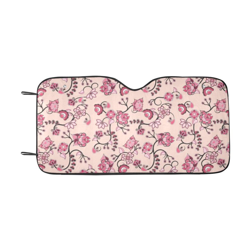 Floral Amour Car Sun Shade 55"x30" Car Sun Shade e-joyer