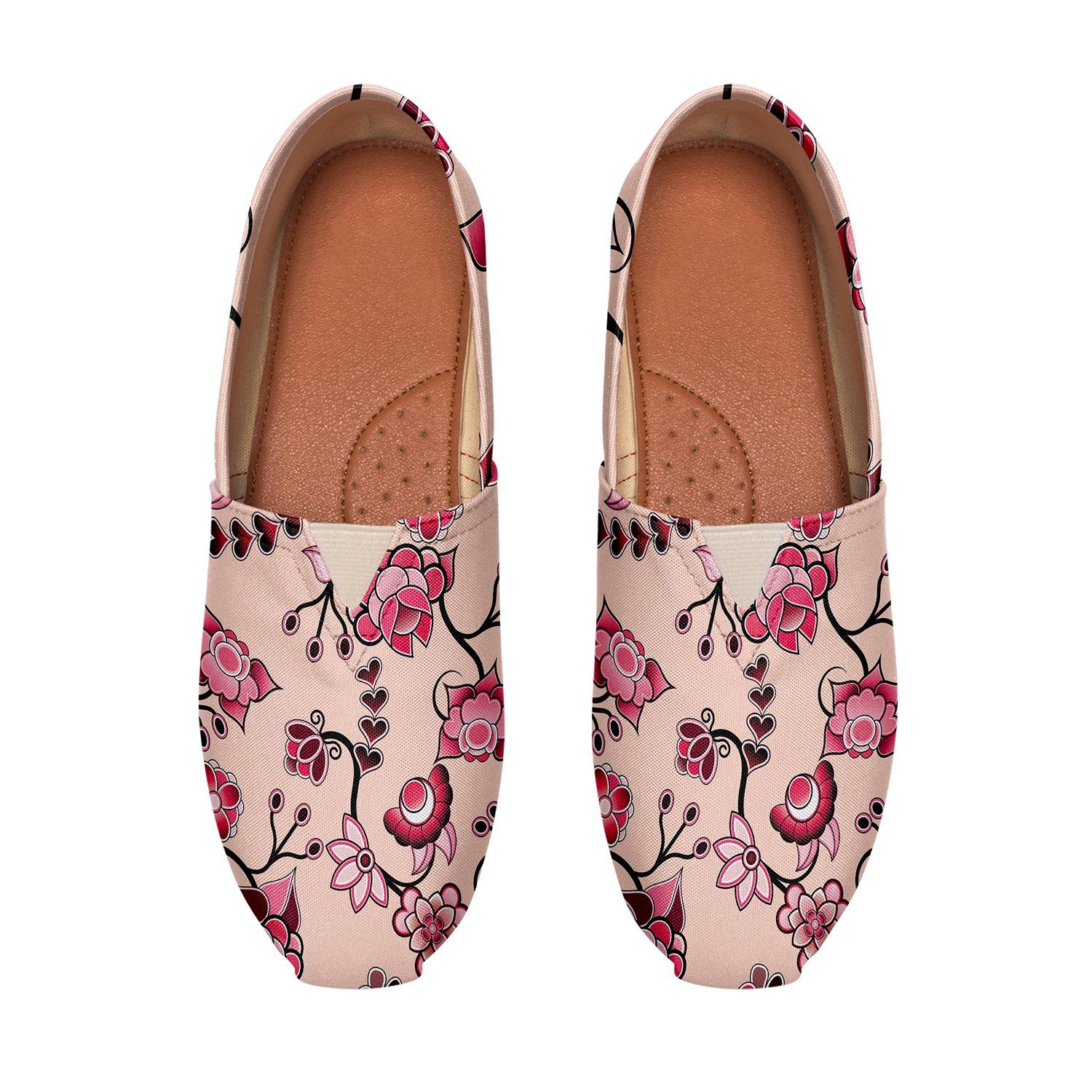 Floral Amour Casual Unisex Slip On Shoe Herman