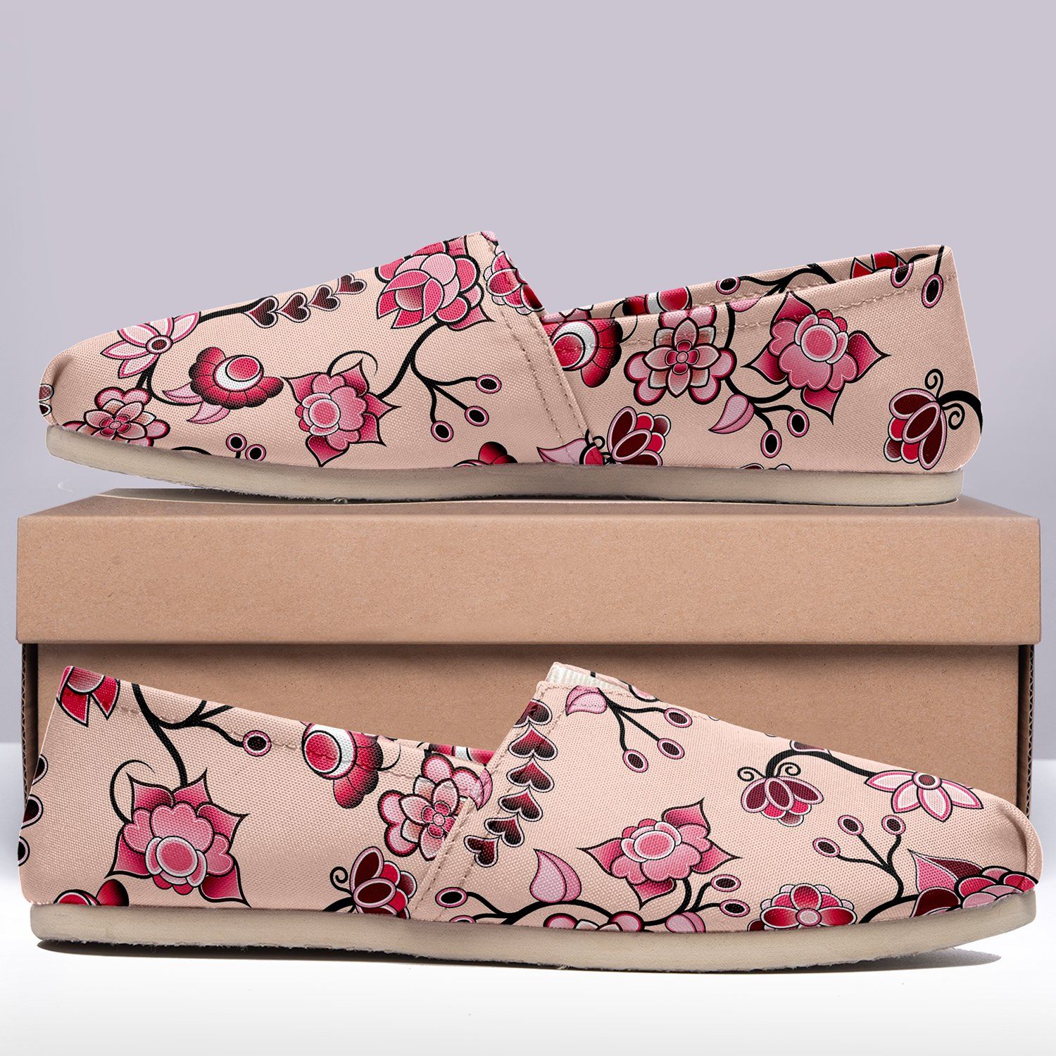 Floral Amour Casual Unisex Slip On Shoe Herman