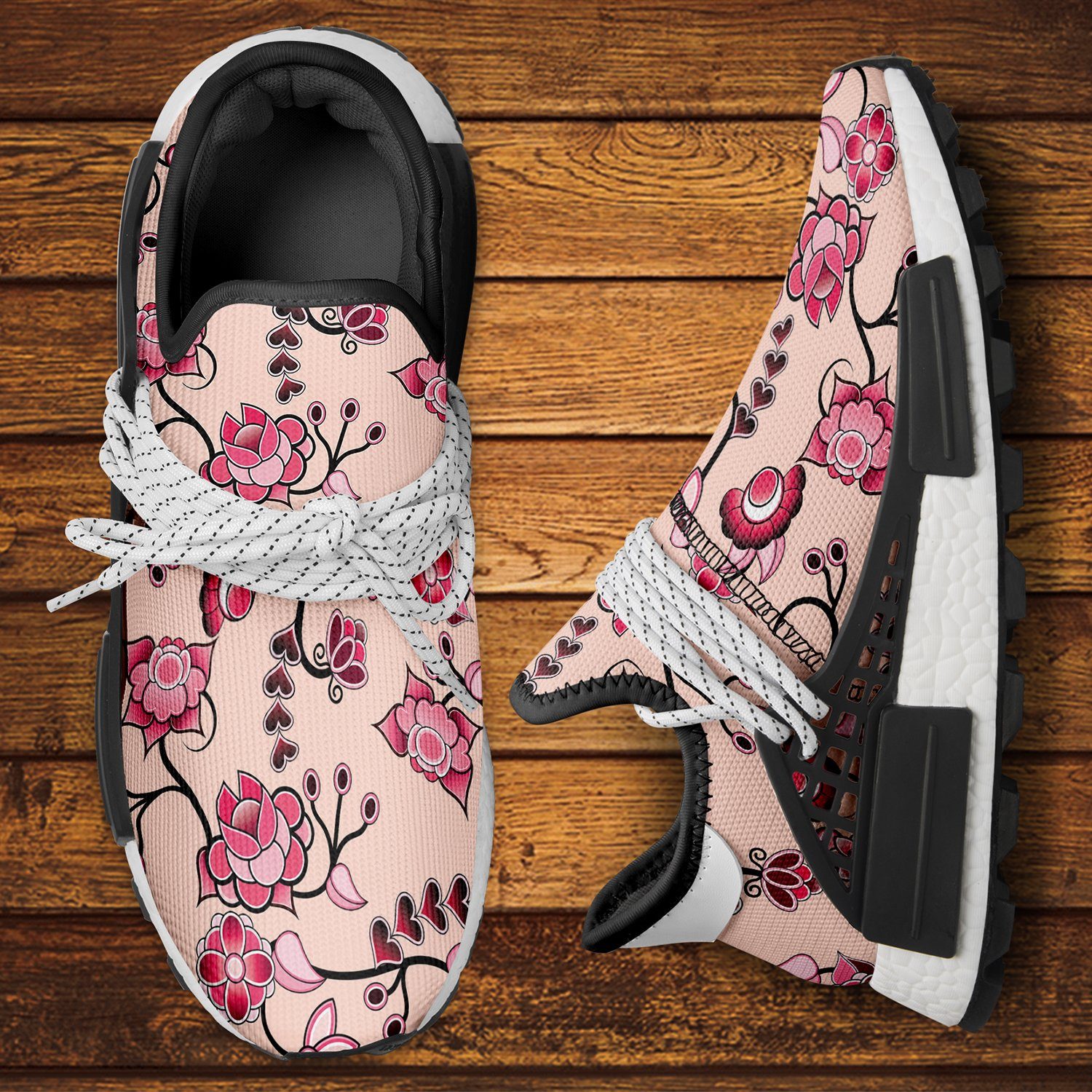 Floral Amour Okaki Sneakers Shoes Herman