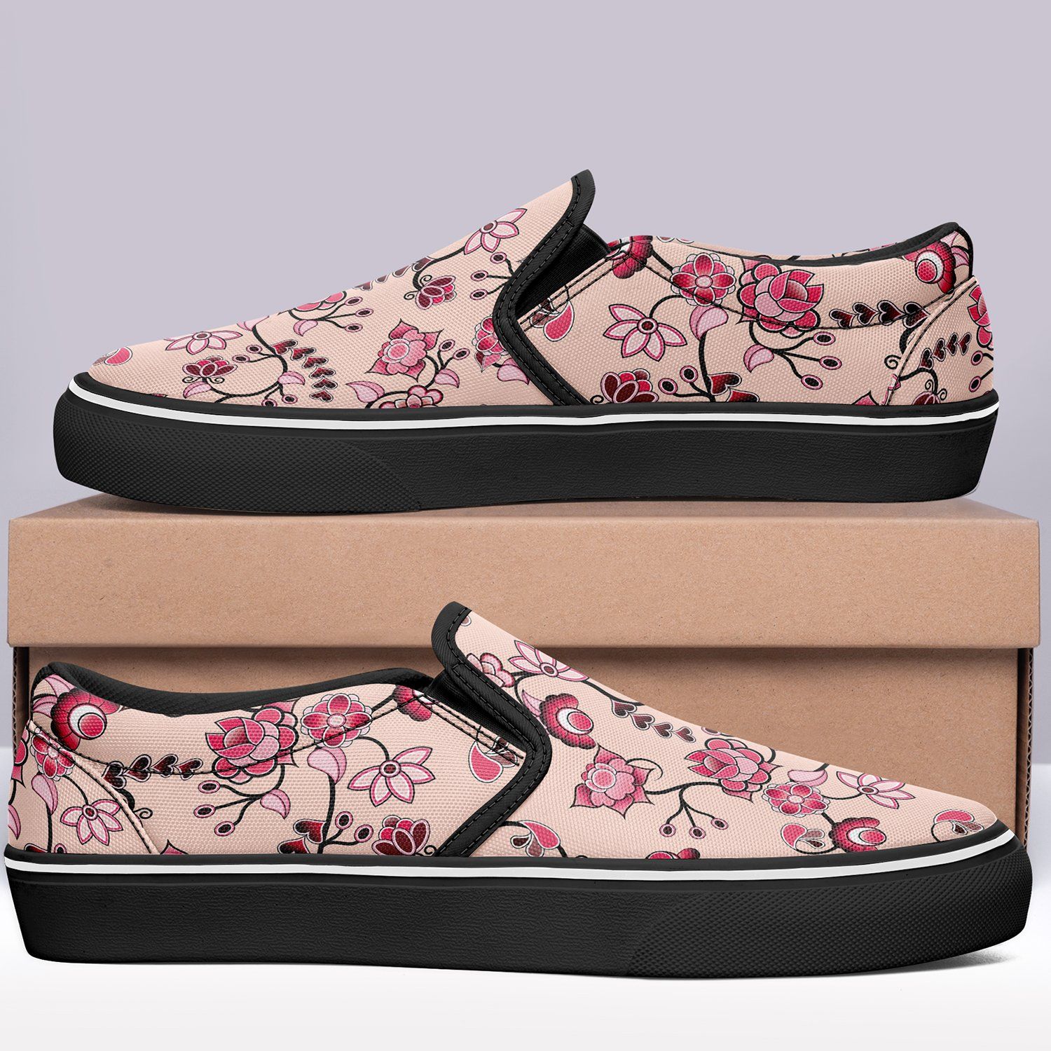 Floral Amour Otoyimm Canvas Slip On Shoes otoyimm Herman