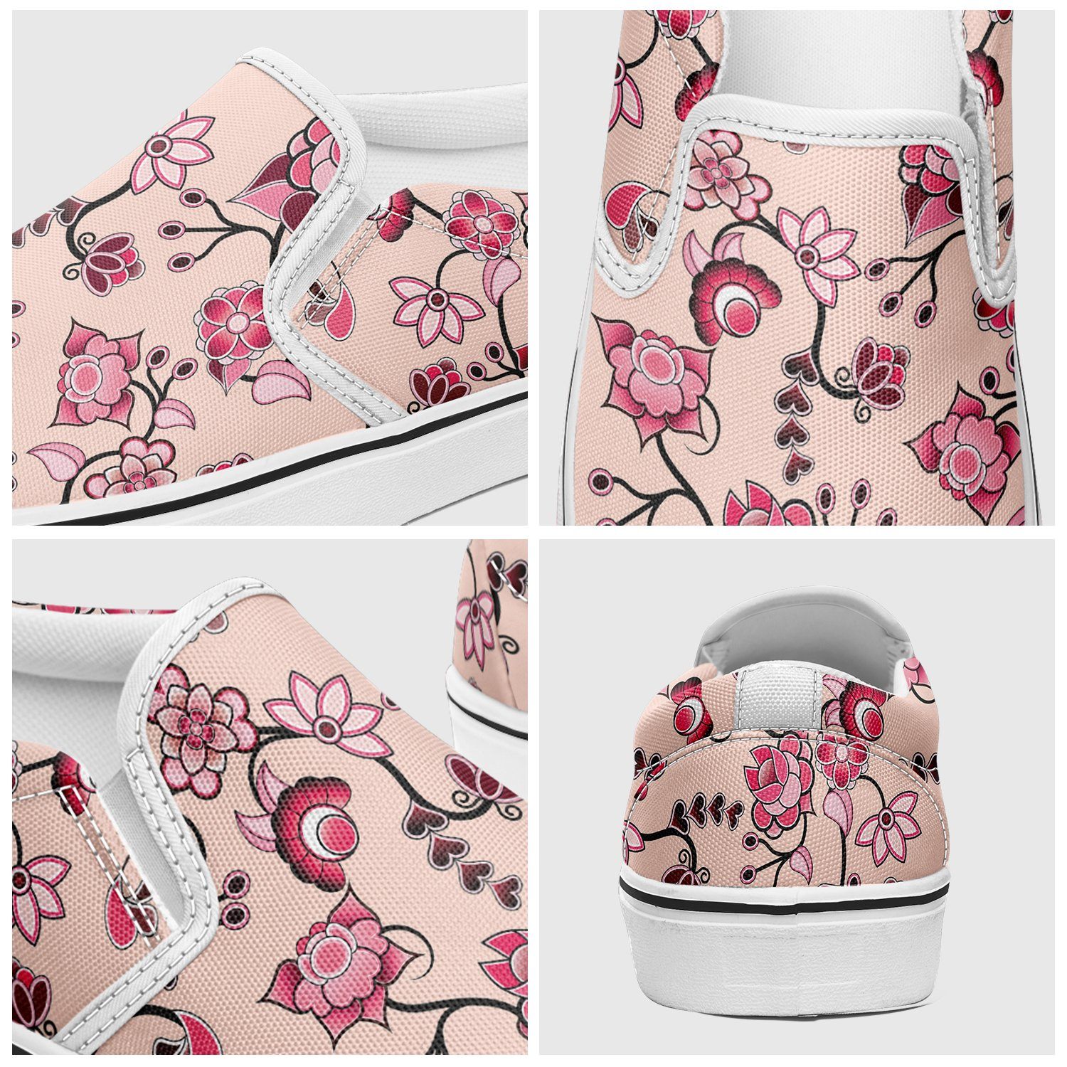 Floral Amour Otoyimm Canvas Slip On Shoes otoyimm Herman
