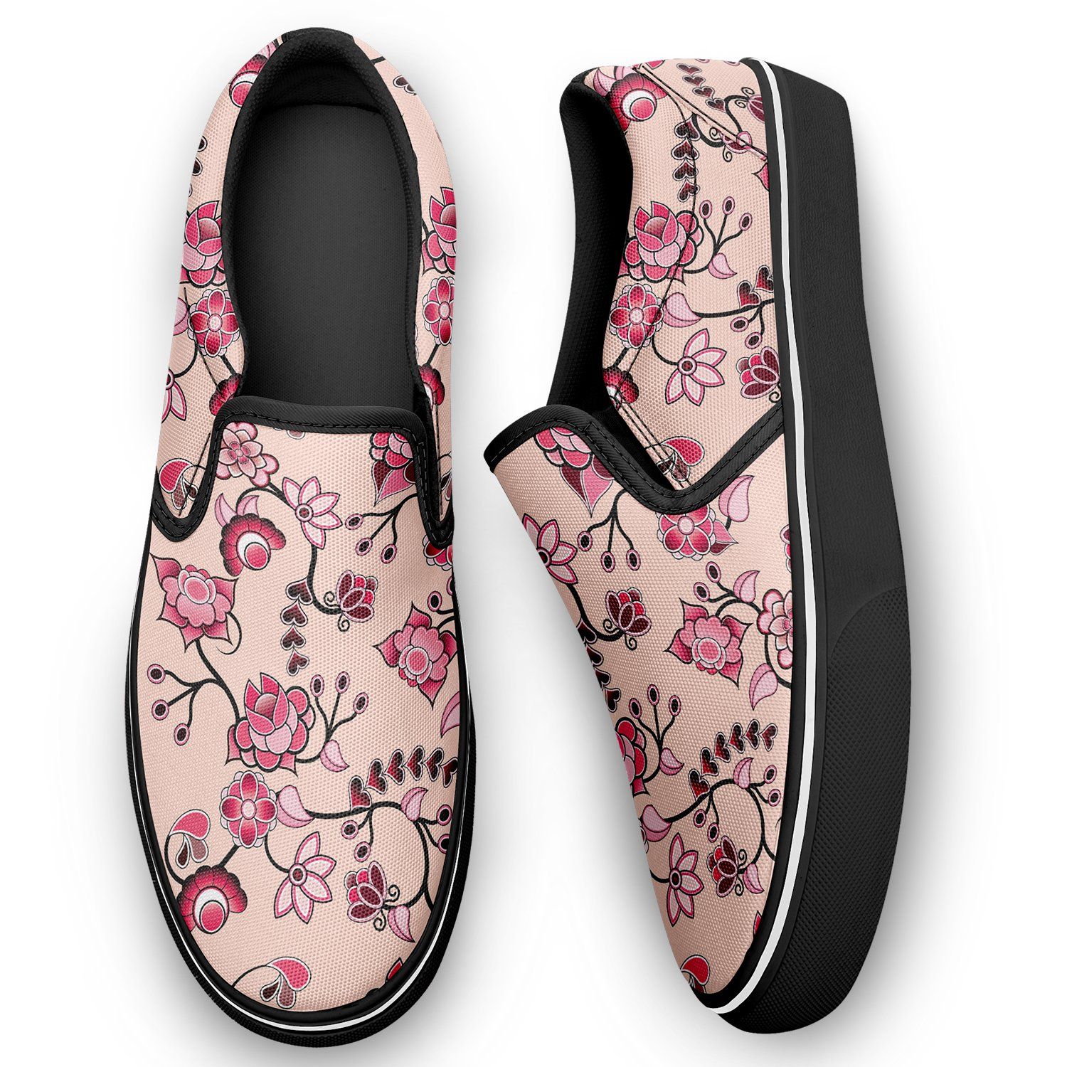 Floral Amour Otoyimm Canvas Slip On Shoes otoyimm Herman