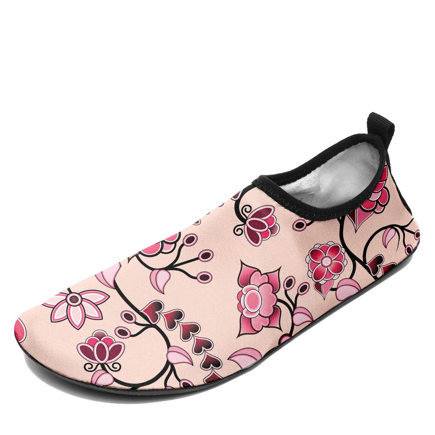 Floral Amour Sockamoccs Kid's Slip On Shoes Herman