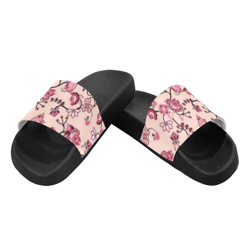 Floral Amour Women's Slide Sandals (Model 057) Women's Slide Sandals (057) e-joyer