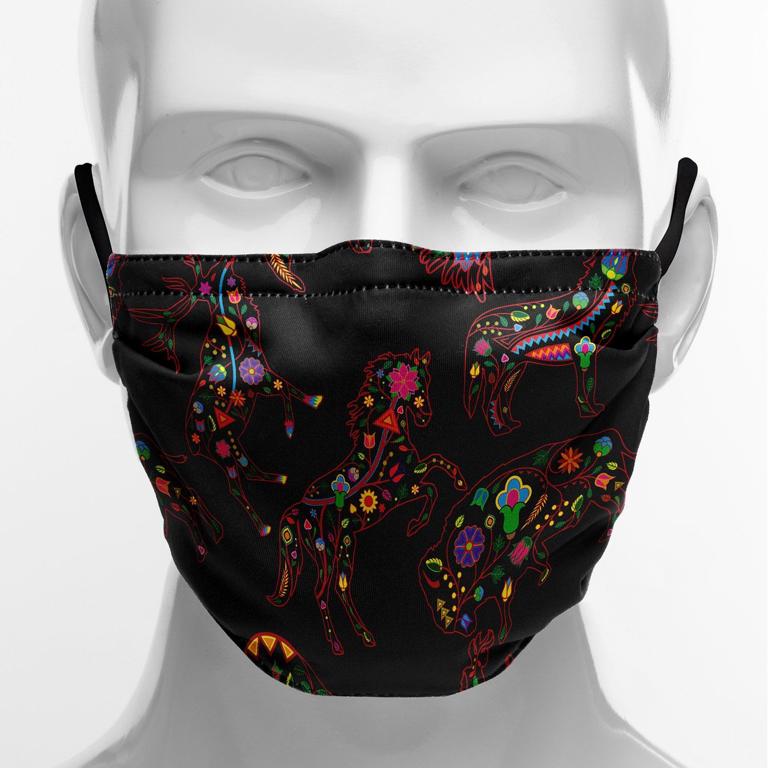 Floral Animals Face Cover Herman