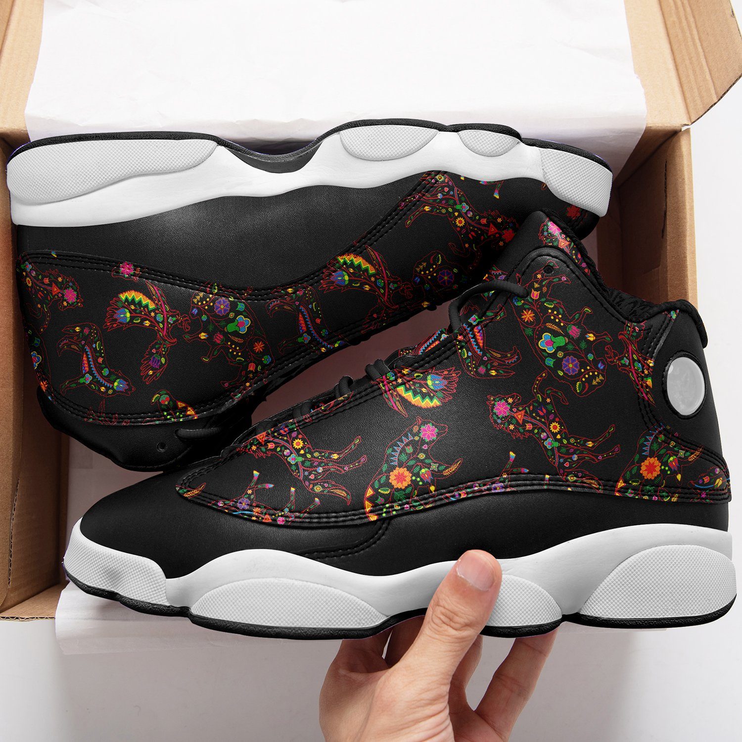 Floral Animals Isstsokini Athletic Shoes Herman
