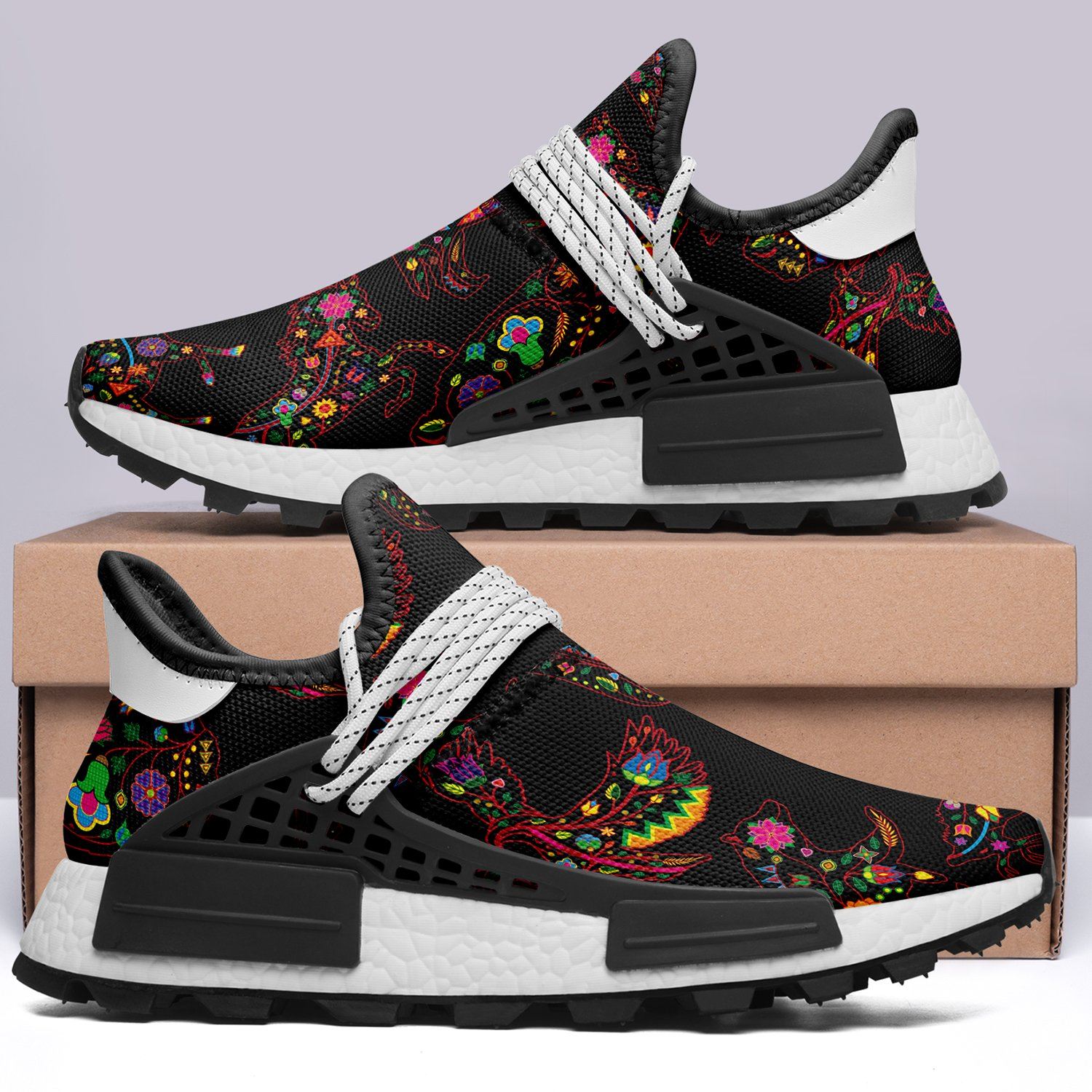 Floral Animals Okaki Sneakers Shoes Herman