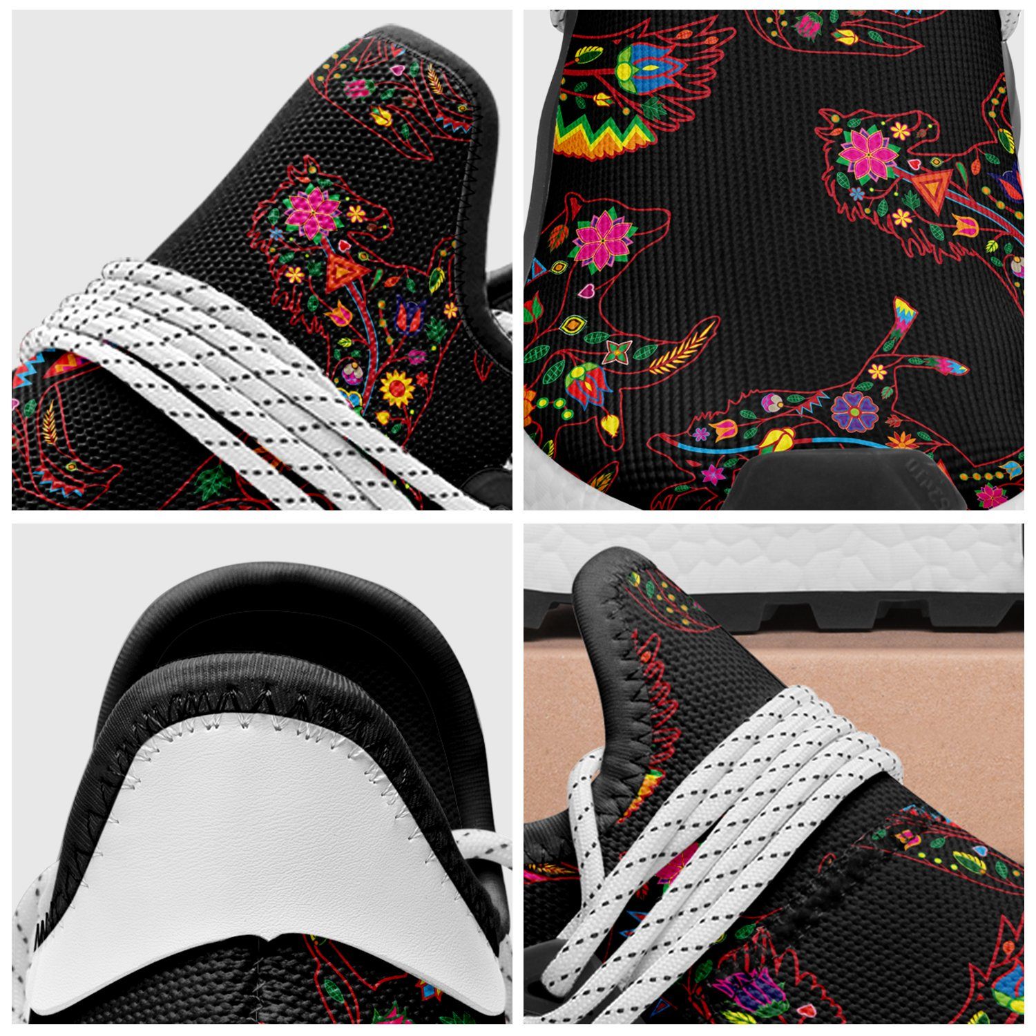 Floral Animals Okaki Sneakers Shoes Herman
