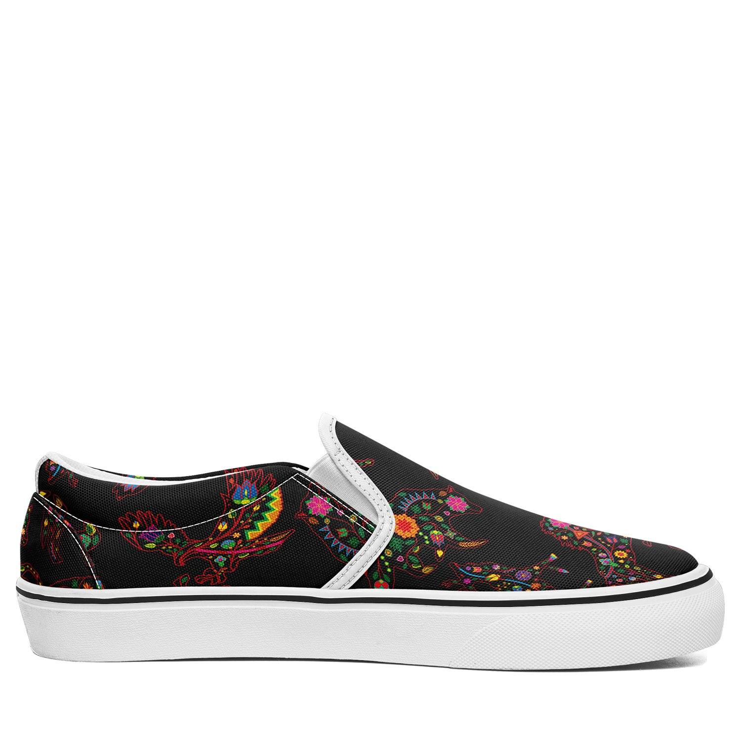 Floral Animals Otoyimm Canvas Slip On Shoes otoyimm Herman