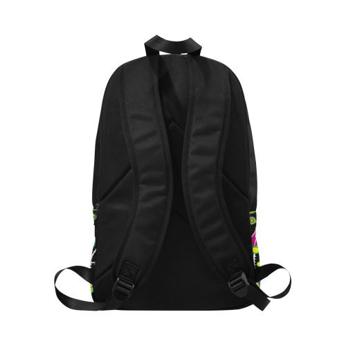 Floral Beadwork-04 Fabric Backpack for Adult (Model 1659) Casual Backpack for Adult (1659) e-joyer
