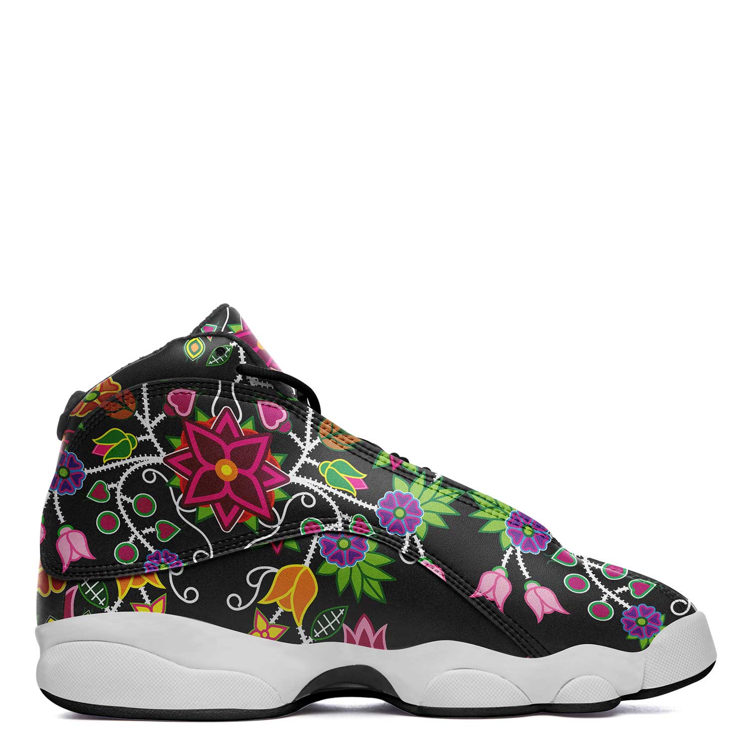 Floral Beadwork Athletic Shoes Herman