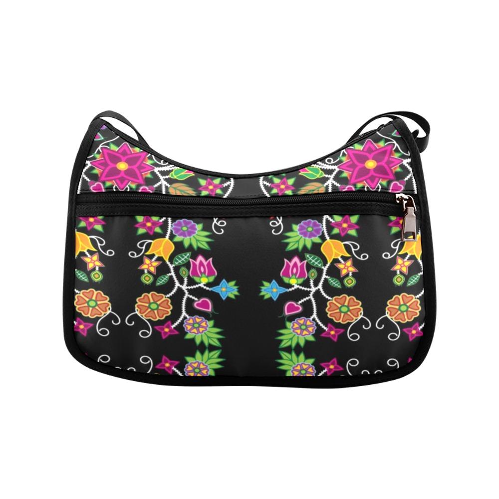 Floral Beadwork Crossbody Bags (Model 1616) Crossbody Bags (1616) e-joyer