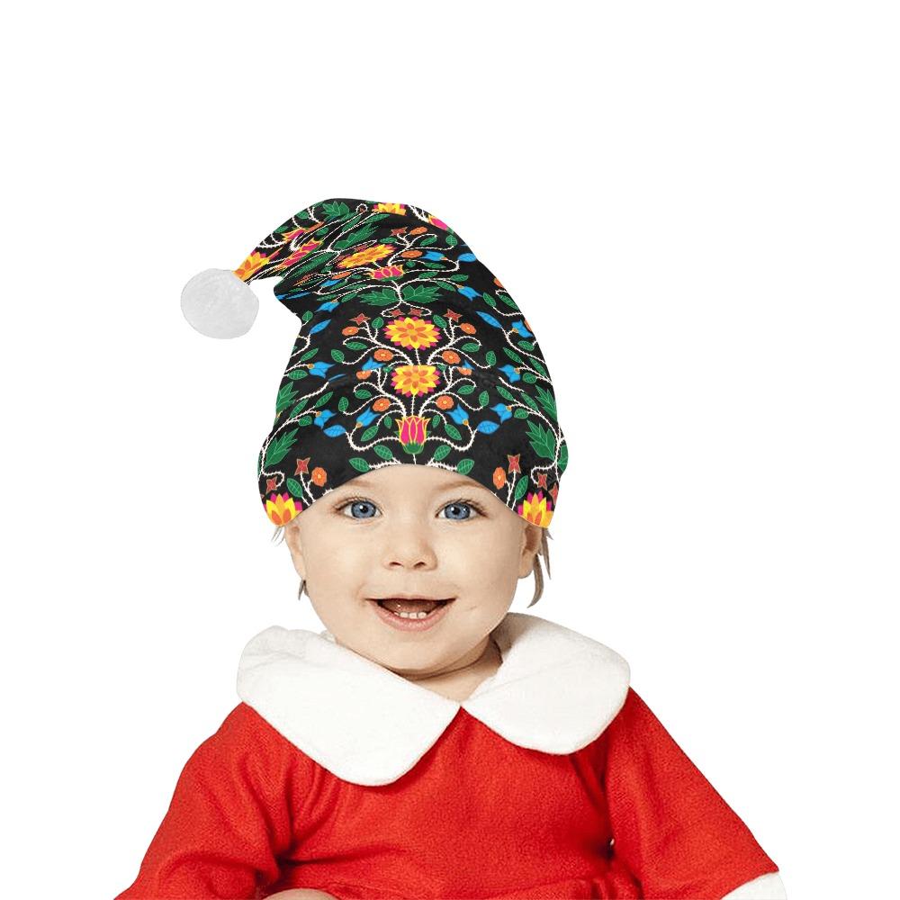 Floral Beadwork Four Clans Santa Hat Santa Hat e-joyer