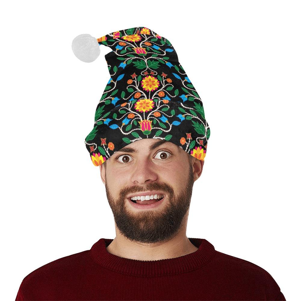 Floral Beadwork Four Clans Santa Hat Santa Hat e-joyer