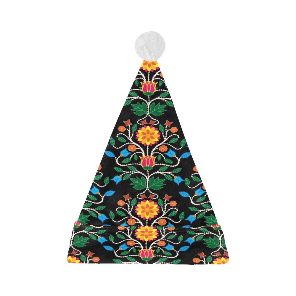 Floral Beadwork Four Clans Santa Hat Santa Hat e-joyer