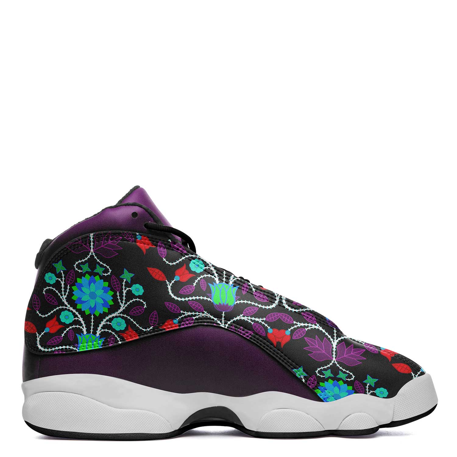 Floral Beadwork Four Clans Winter Athletic Shoes Herman