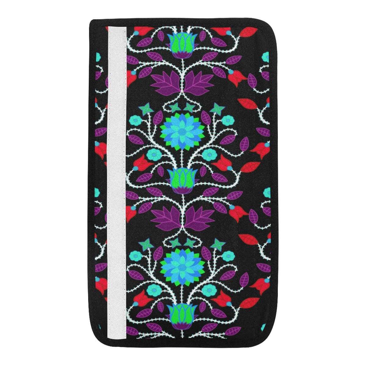 Floral Beadwork Four Clans Winter Car Seat Belt Cover 7''x12.6'' Car Seat Belt Cover 7''x12.6'' e-joyer