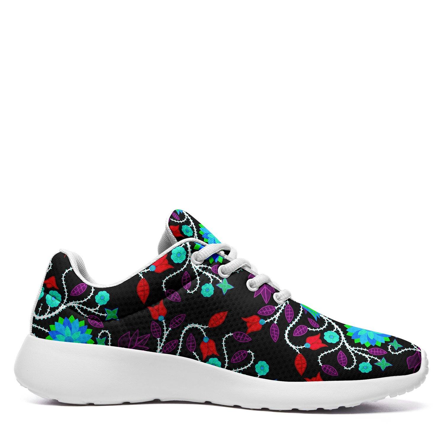 Floral Beadwork Four Clans Winter Ikkaayi Sport Sneakers 49 Dzine