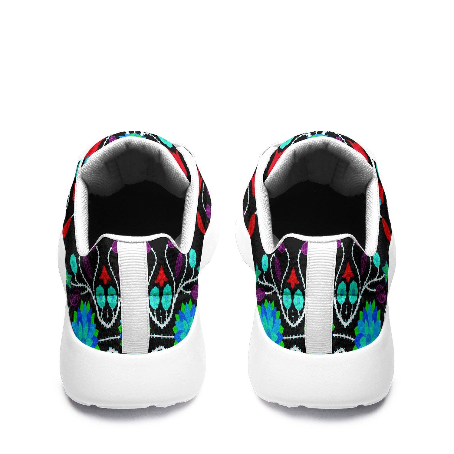 Floral Beadwork Four Clans Winter Ikkaayi Sport Sneakers 49 Dzine