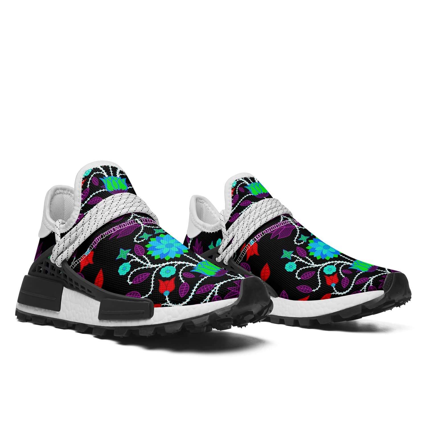 Floral Beadwork Four Clans Winter Okaki Sneakers Shoes 49 Dzine
