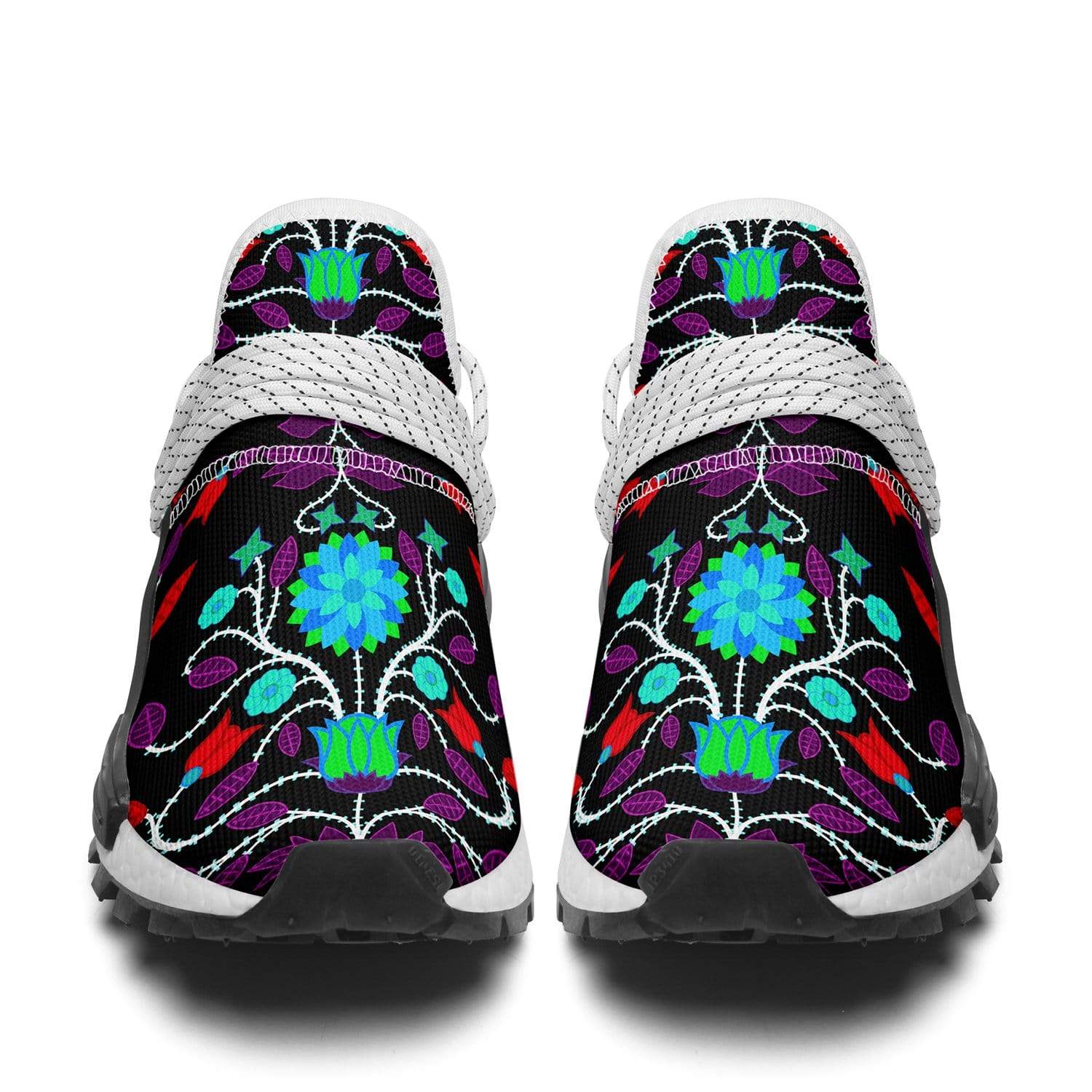 Floral Beadwork Four Clans Winter Okaki Sneakers Shoes 49 Dzine