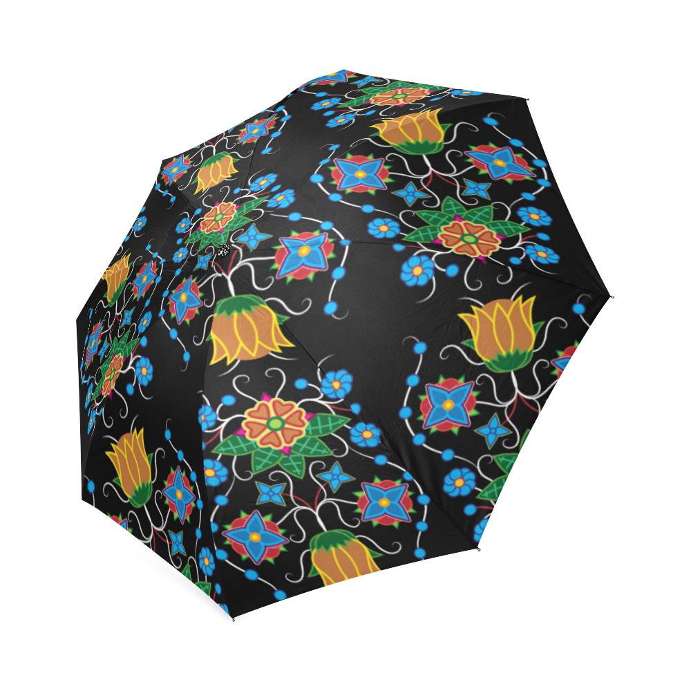 Floral Beadwork Four Mothers Foldable Umbrella Foldable Umbrella e-joyer