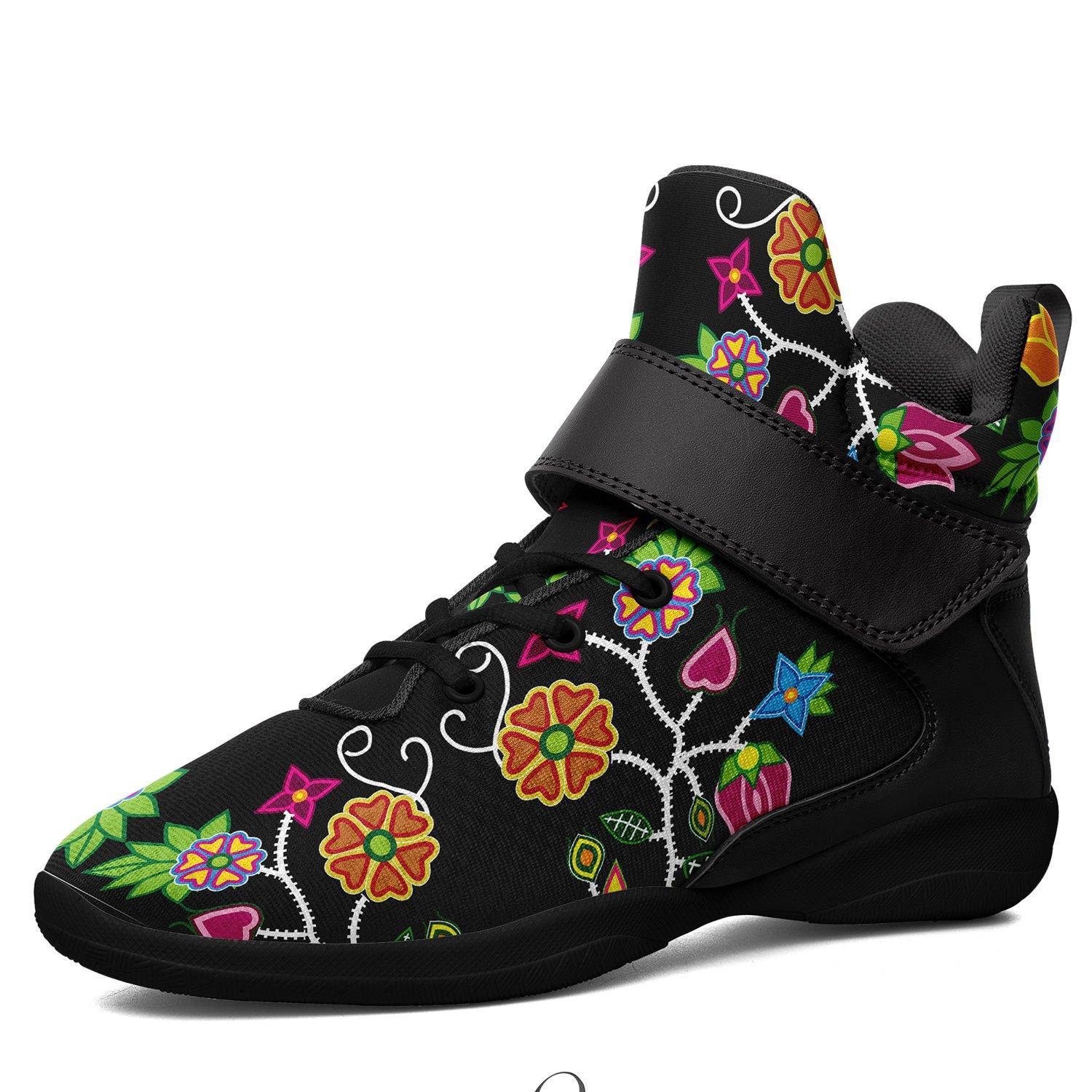 Floral Beadwork Ipottaa Basketball / Sport High Top Shoes 49 Dzine