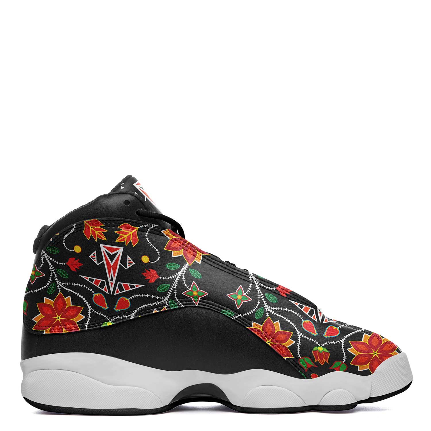 Floral Beadwork Six Bands Athletic Shoes Herman