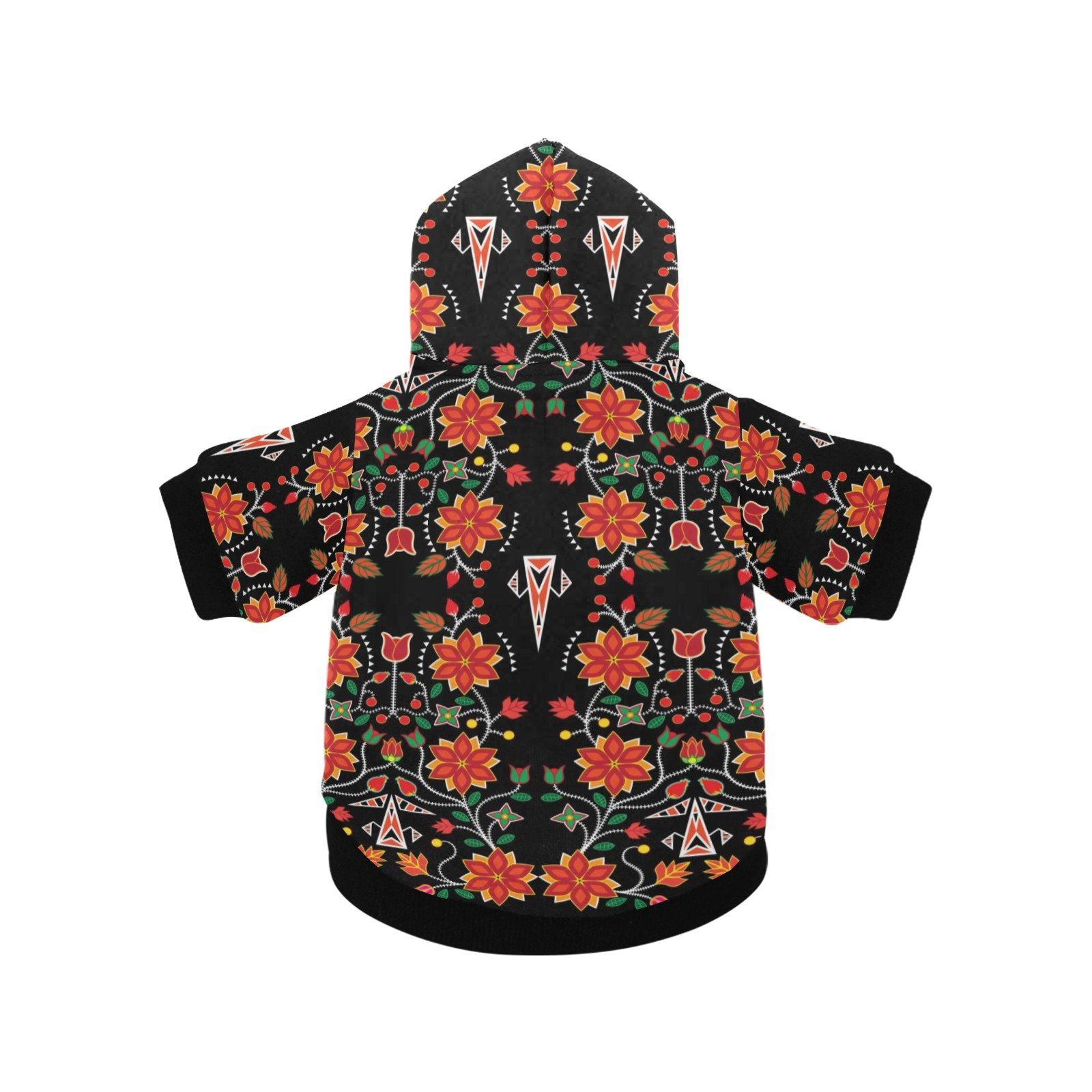 Floral Beadwork Six Bands Pet Dog Hoodie Pet Dog Hoodie e-joyer