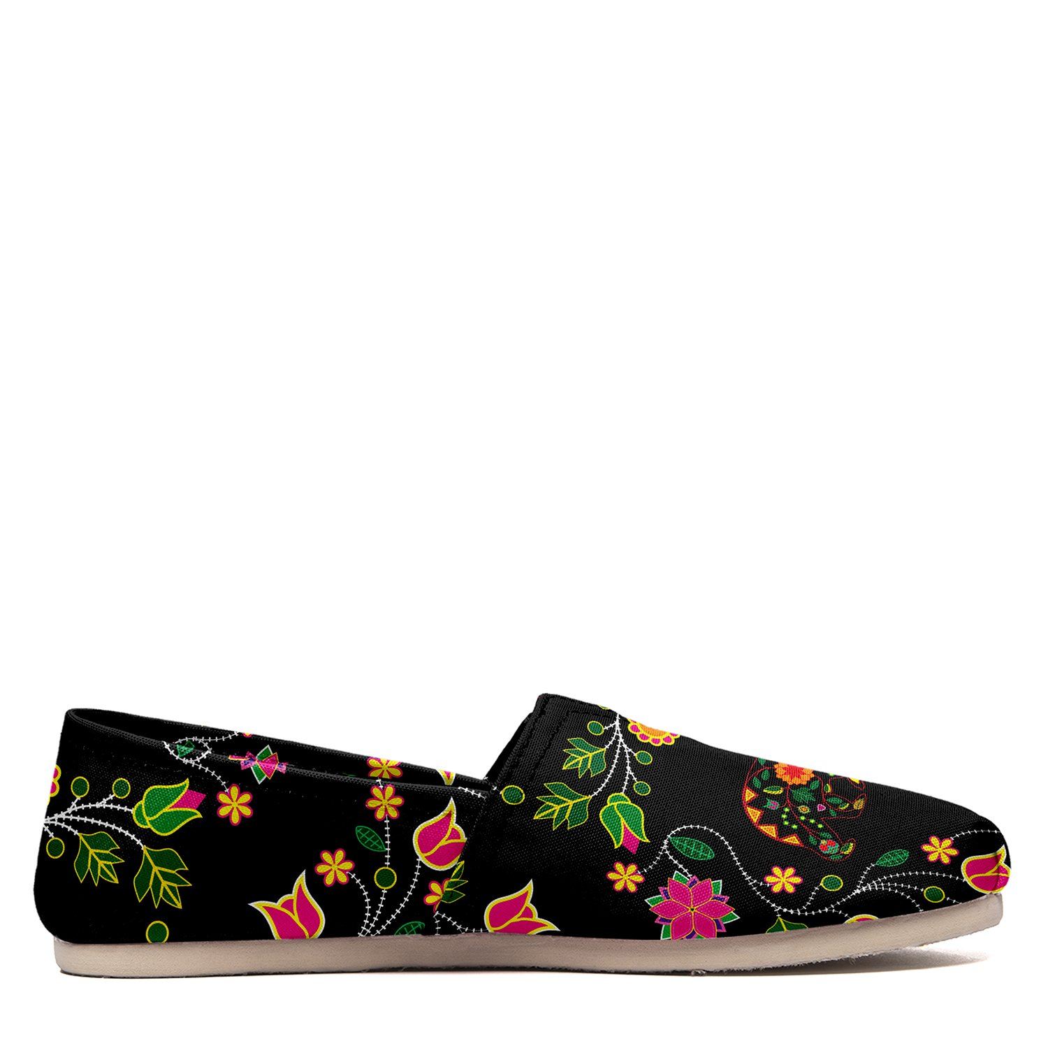Floral Bear Casual Unisex Slip On Shoe Herman