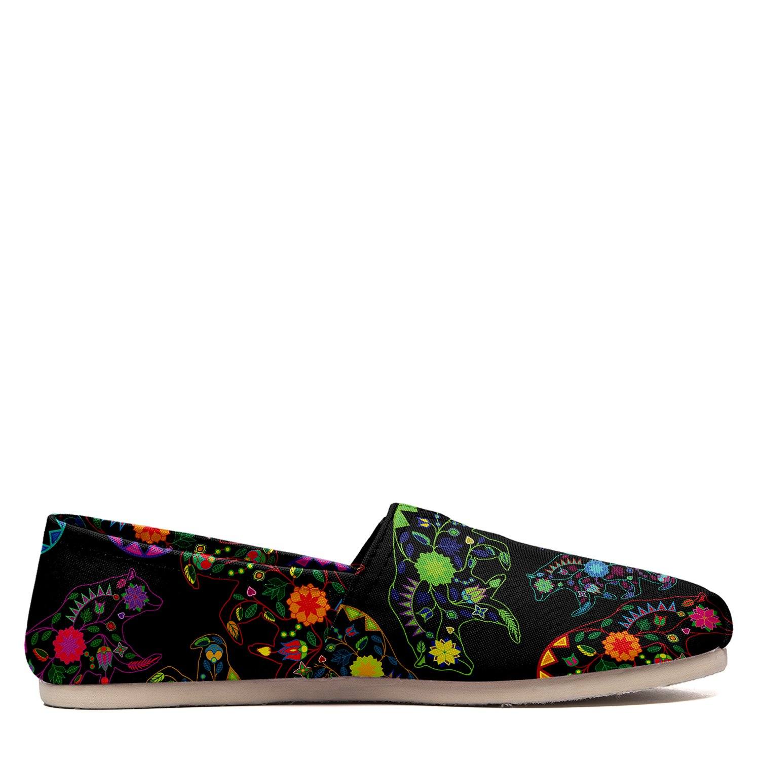Floral Bear Casual Unisex Slip On Shoe Herman