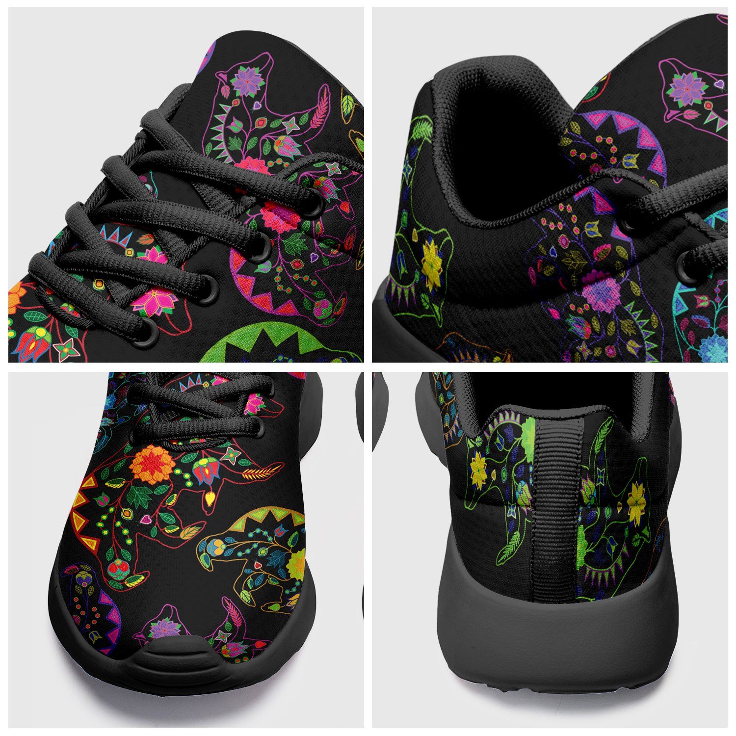 Floral Bear Ikkaayi Sport Sneakers ikkaayi Herman
