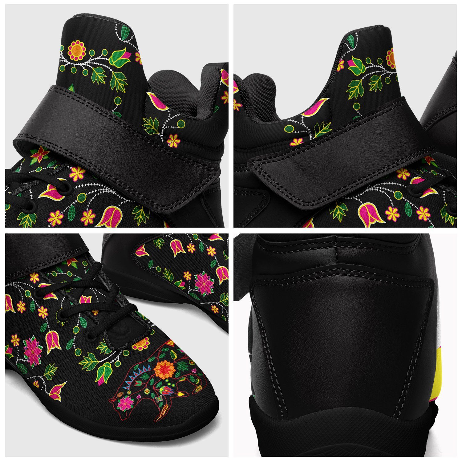 Floral Bear Ipottaa Basketball / Sport High Top Shoes 49 Dzine