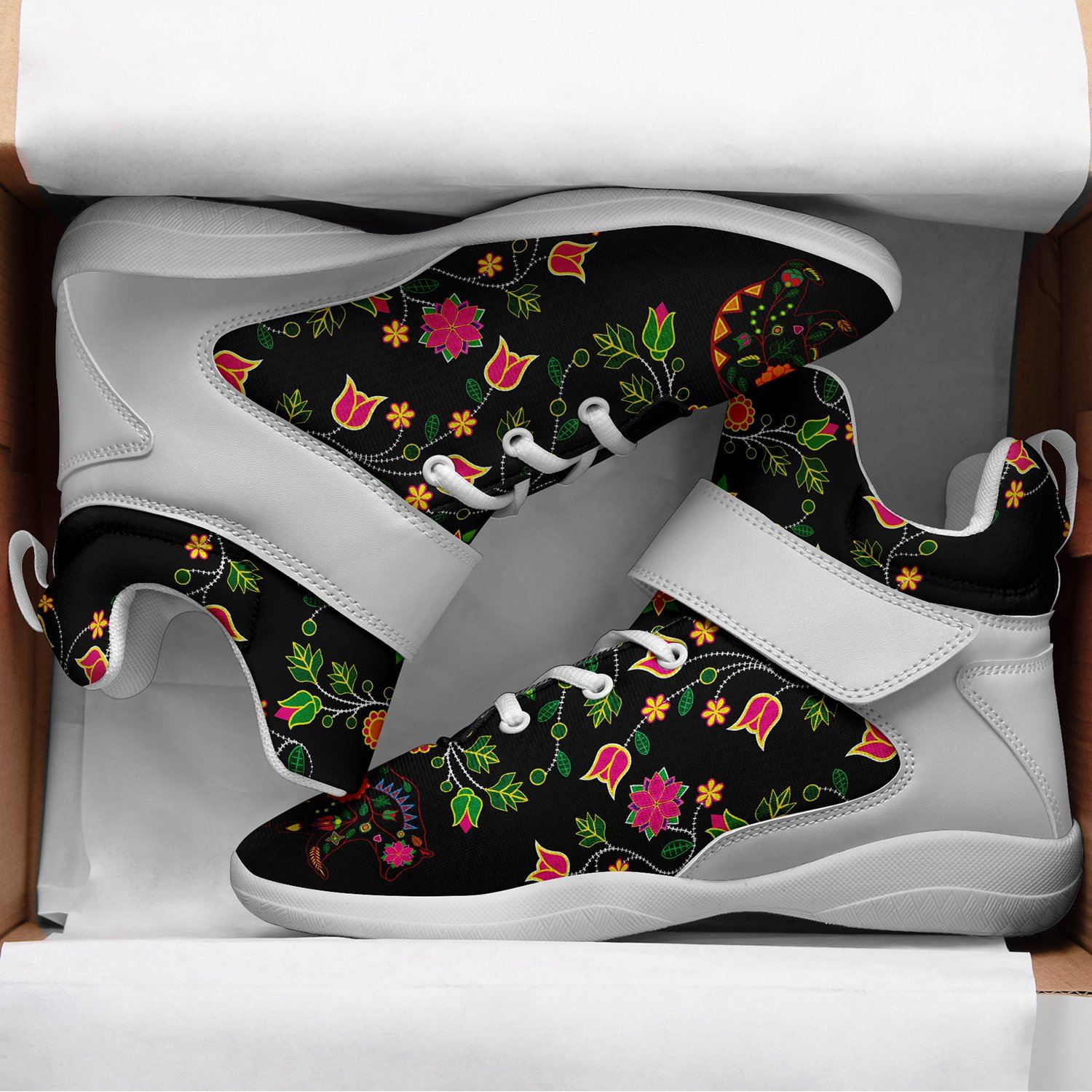 Floral Bear Ipottaa Basketball / Sport High Top Shoes 49 Dzine
