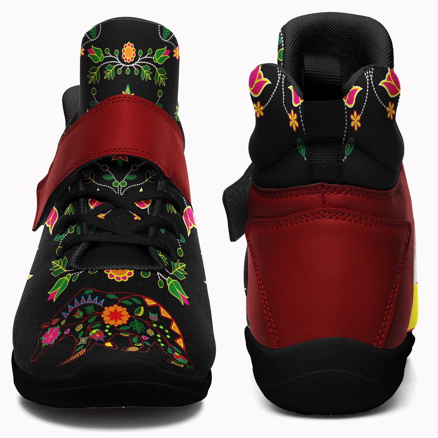 Floral Bear Ipottaa Basketball / Sport High Top Shoes 49 Dzine