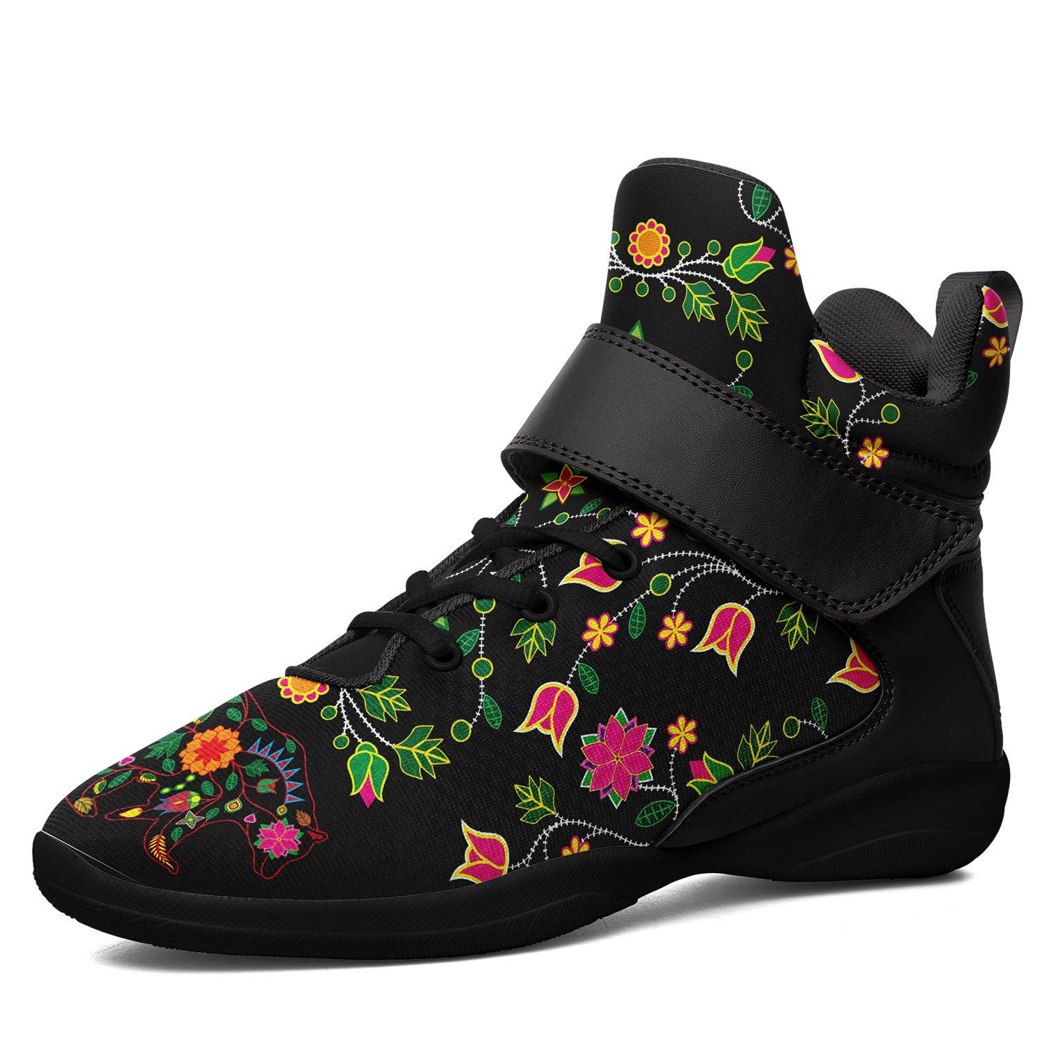 Floral Bear Kid's Ipottaa Basketball / Sport High Top Shoes 49 Dzine